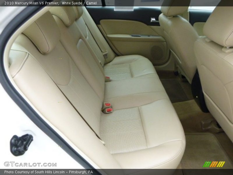 White Suede / Camel 2010 Mercury Milan V6 Premier