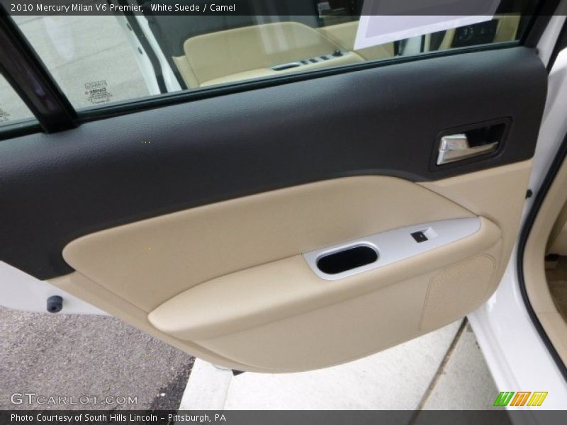 White Suede / Camel 2010 Mercury Milan V6 Premier