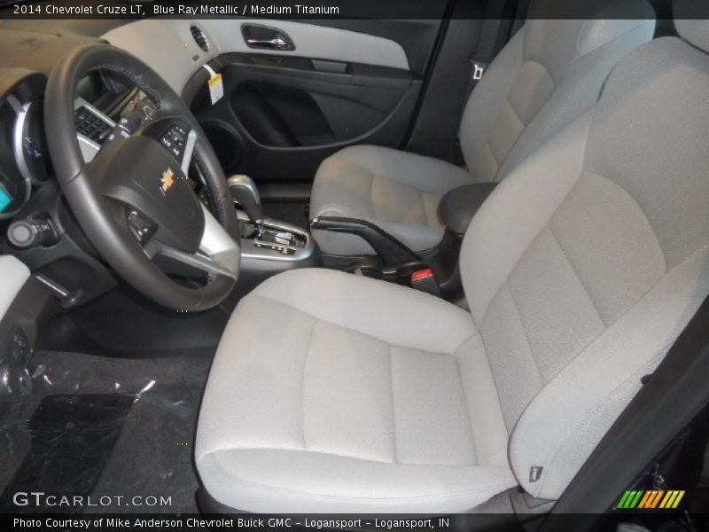 Blue Ray Metallic / Medium Titanium 2014 Chevrolet Cruze LT