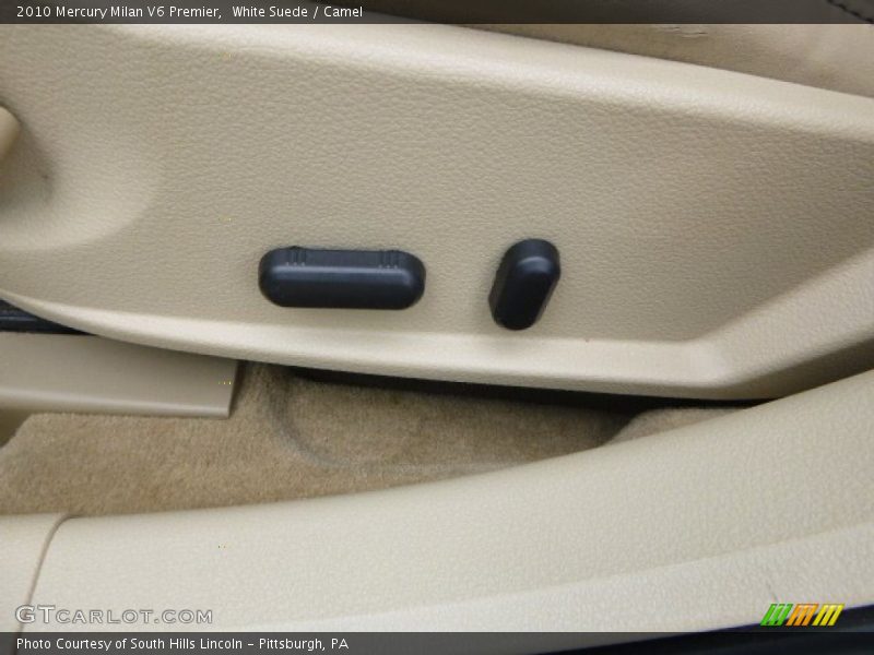 White Suede / Camel 2010 Mercury Milan V6 Premier