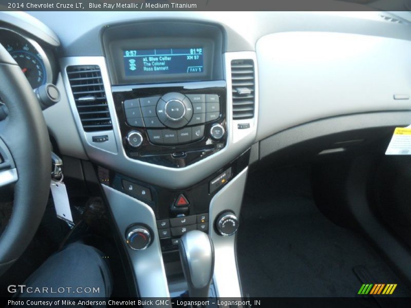 Blue Ray Metallic / Medium Titanium 2014 Chevrolet Cruze LT