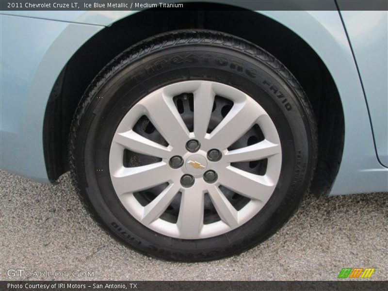 Ice Blue Metallic / Medium Titanium 2011 Chevrolet Cruze LT
