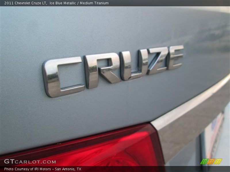Ice Blue Metallic / Medium Titanium 2011 Chevrolet Cruze LT