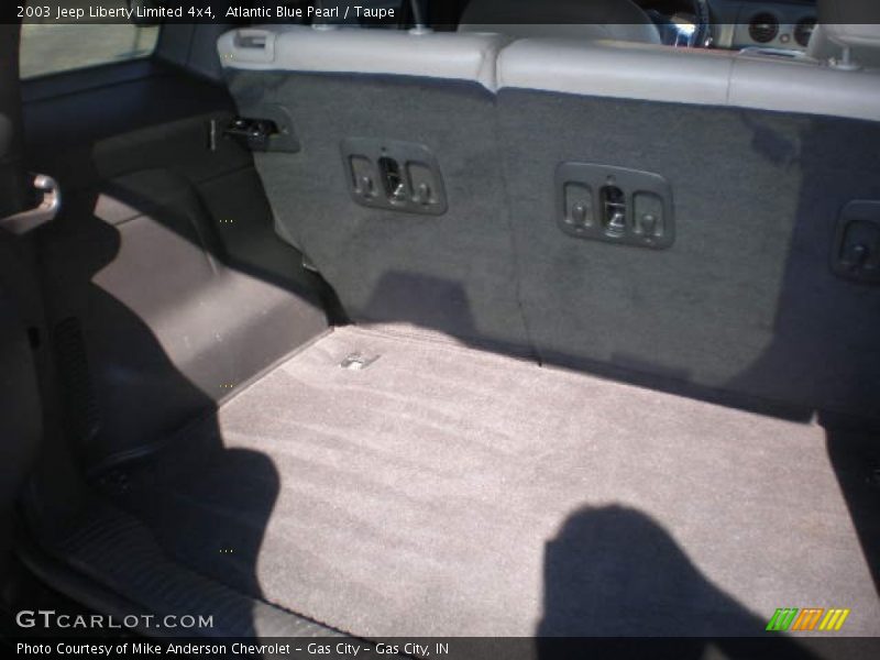 Atlantic Blue Pearl / Taupe 2003 Jeep Liberty Limited 4x4