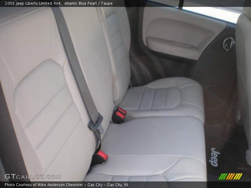 Atlantic Blue Pearl / Taupe 2003 Jeep Liberty Limited 4x4