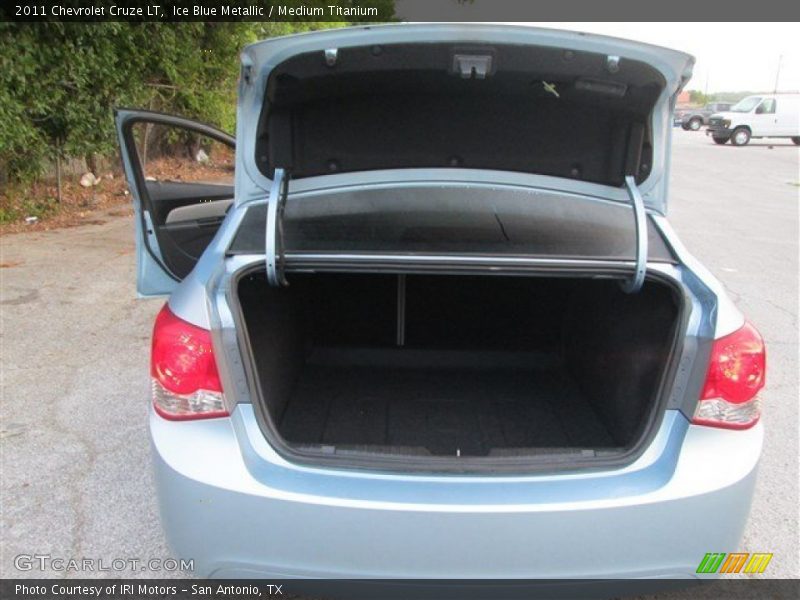 Ice Blue Metallic / Medium Titanium 2011 Chevrolet Cruze LT