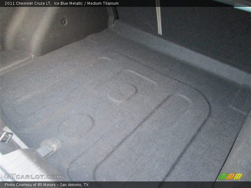 Ice Blue Metallic / Medium Titanium 2011 Chevrolet Cruze LT