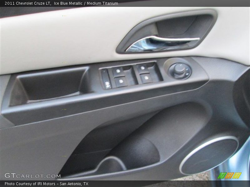 Ice Blue Metallic / Medium Titanium 2011 Chevrolet Cruze LT