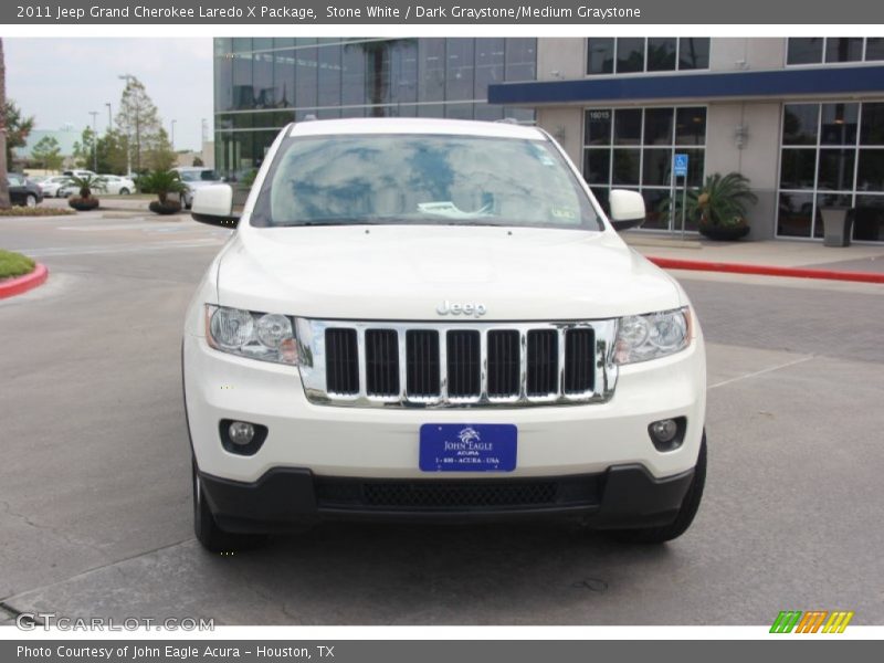 Stone White / Dark Graystone/Medium Graystone 2011 Jeep Grand Cherokee Laredo X Package