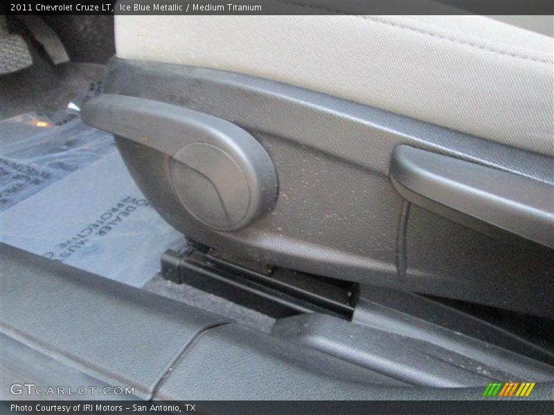 Ice Blue Metallic / Medium Titanium 2011 Chevrolet Cruze LT