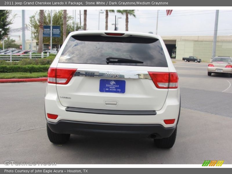 Stone White / Dark Graystone/Medium Graystone 2011 Jeep Grand Cherokee Laredo X Package