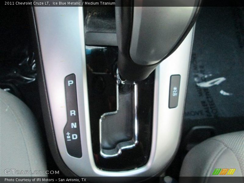 Ice Blue Metallic / Medium Titanium 2011 Chevrolet Cruze LT