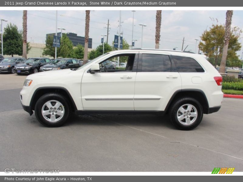 Stone White / Dark Graystone/Medium Graystone 2011 Jeep Grand Cherokee Laredo X Package