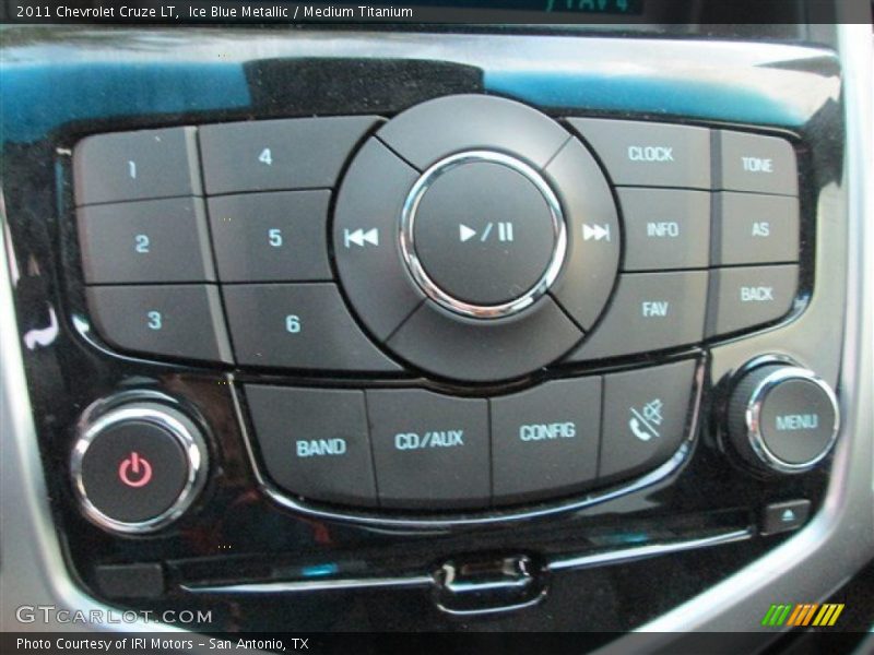 Ice Blue Metallic / Medium Titanium 2011 Chevrolet Cruze LT