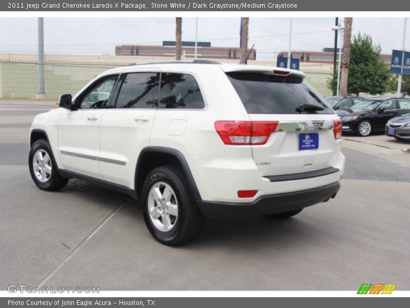 Stone White / Dark Graystone/Medium Graystone 2011 Jeep Grand Cherokee Laredo X Package