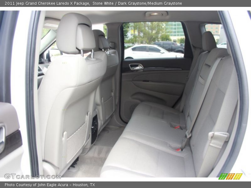 Stone White / Dark Graystone/Medium Graystone 2011 Jeep Grand Cherokee Laredo X Package