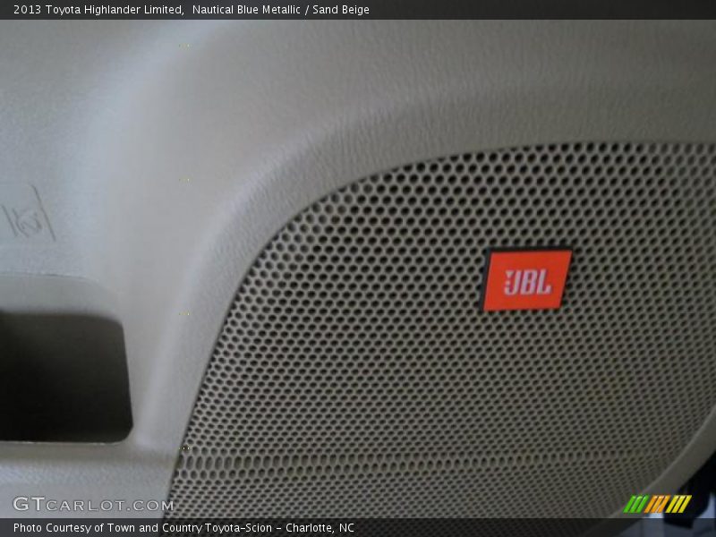 Audio System of 2013 Highlander Limited