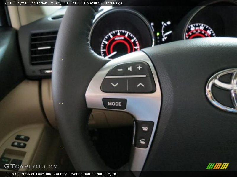 Controls of 2013 Highlander Limited
