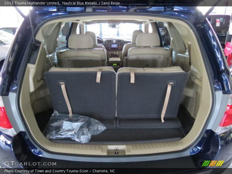  2013 Highlander Limited Trunk