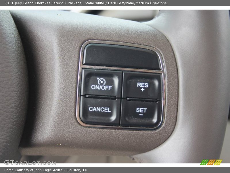 Stone White / Dark Graystone/Medium Graystone 2011 Jeep Grand Cherokee Laredo X Package
