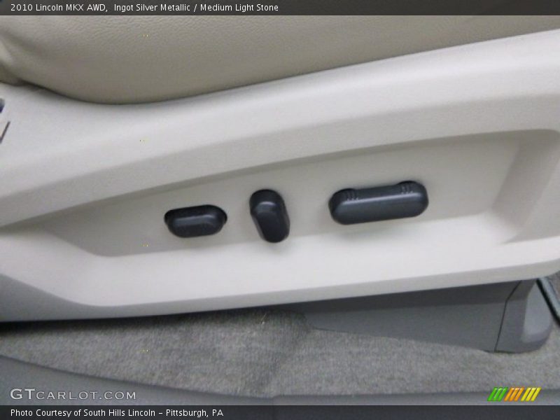 Ingot Silver Metallic / Medium Light Stone 2010 Lincoln MKX AWD