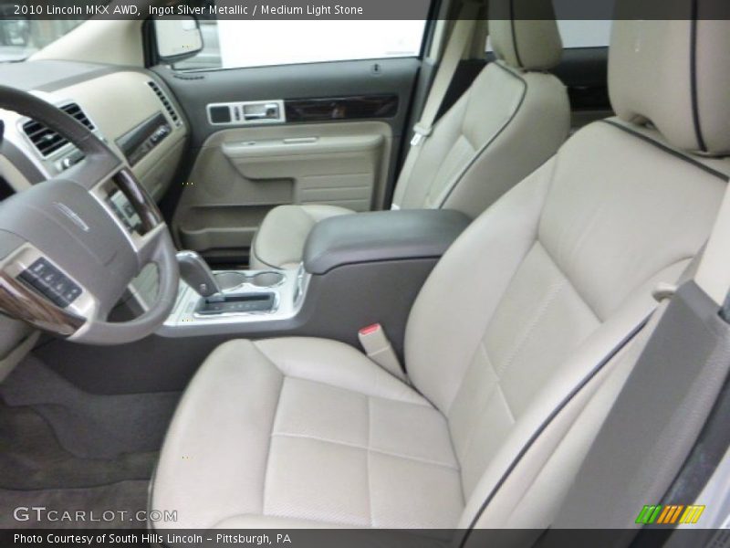 Ingot Silver Metallic / Medium Light Stone 2010 Lincoln MKX AWD