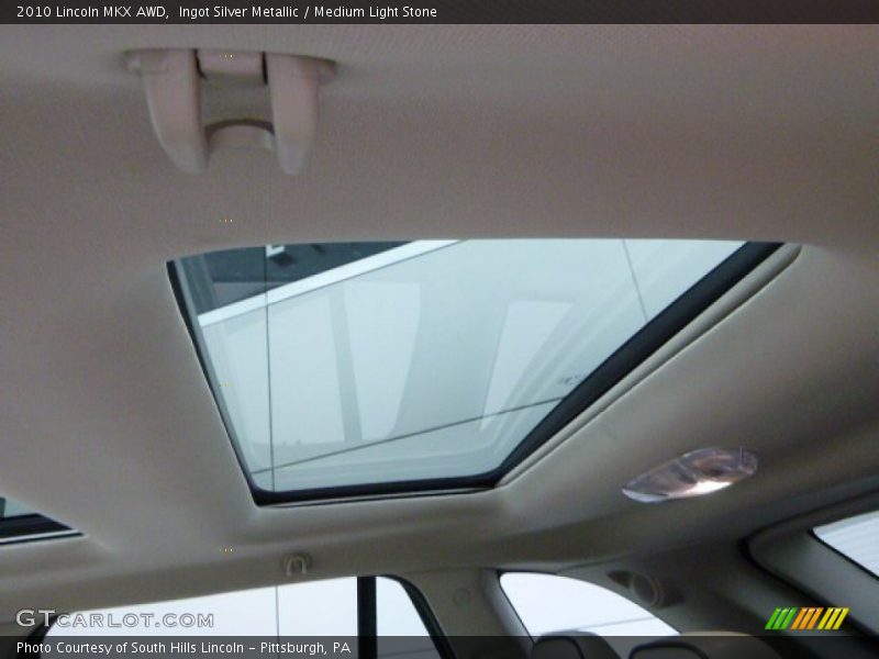 Ingot Silver Metallic / Medium Light Stone 2010 Lincoln MKX AWD