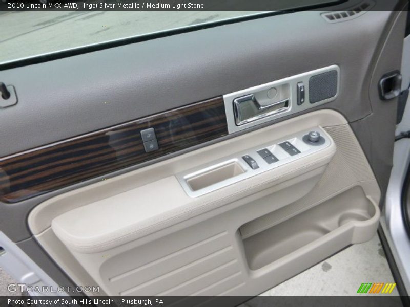 Ingot Silver Metallic / Medium Light Stone 2010 Lincoln MKX AWD