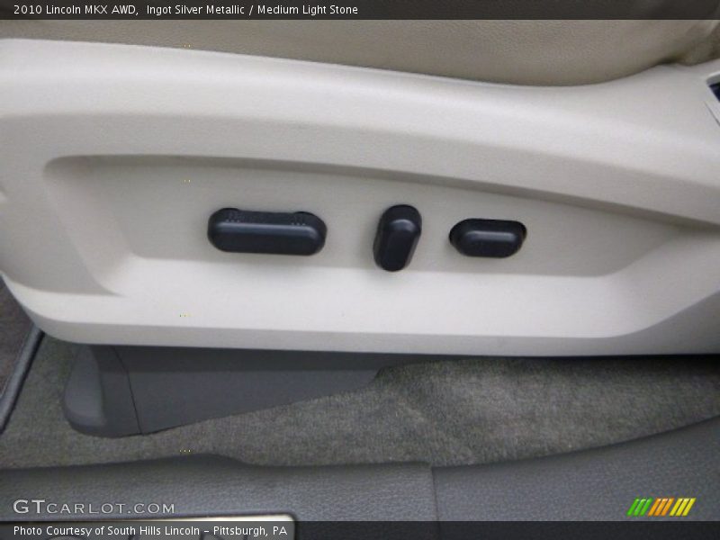 Ingot Silver Metallic / Medium Light Stone 2010 Lincoln MKX AWD