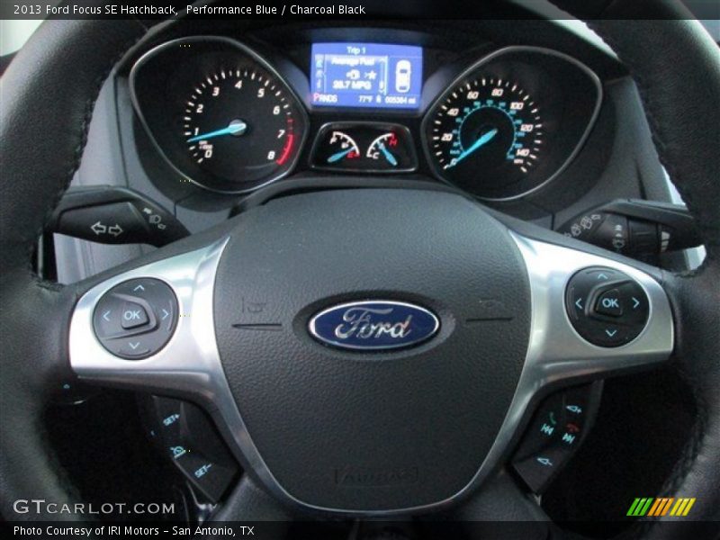 Controls of 2013 Focus SE Hatchback