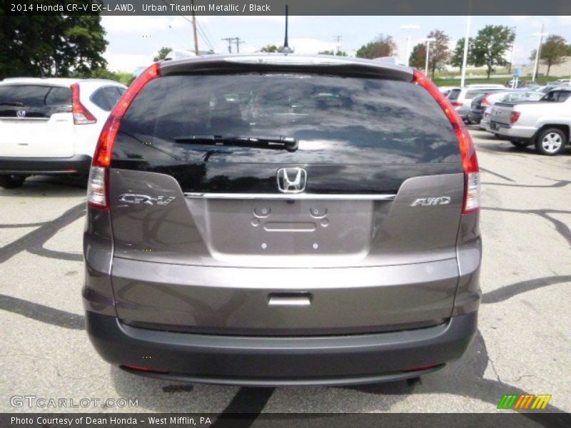 Urban Titanium Metallic / Black 2014 Honda CR-V EX-L AWD