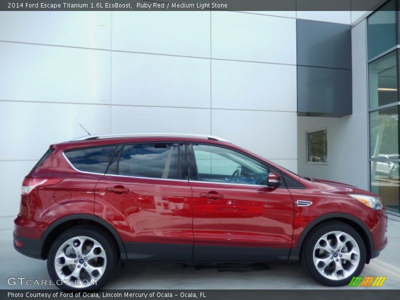  2014 Escape Titanium 1.6L EcoBoost Ruby Red