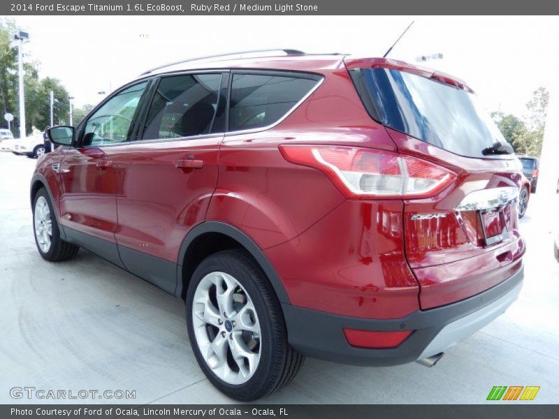  2014 Escape Titanium 1.6L EcoBoost Ruby Red