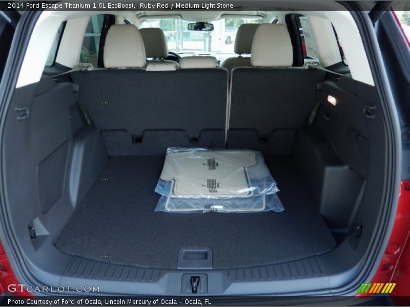  2014 Escape Titanium 1.6L EcoBoost Trunk