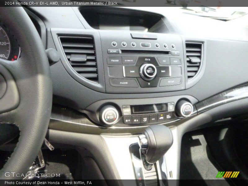 Urban Titanium Metallic / Black 2014 Honda CR-V EX-L AWD