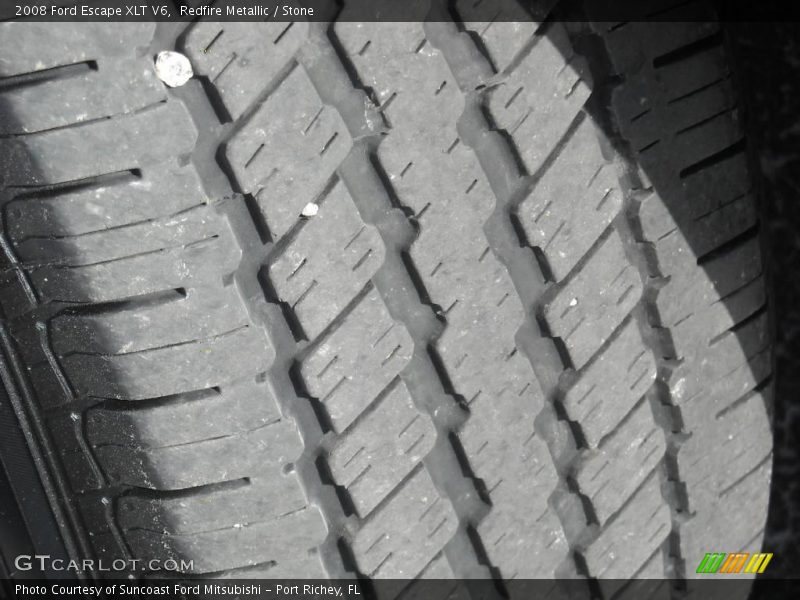 Redfire Metallic / Stone 2008 Ford Escape XLT V6