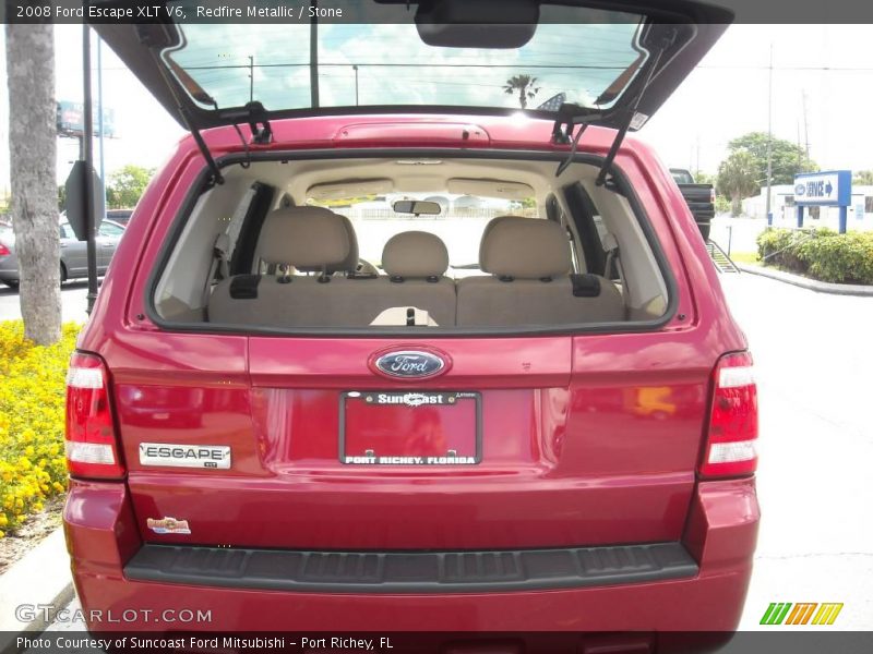 Redfire Metallic / Stone 2008 Ford Escape XLT V6