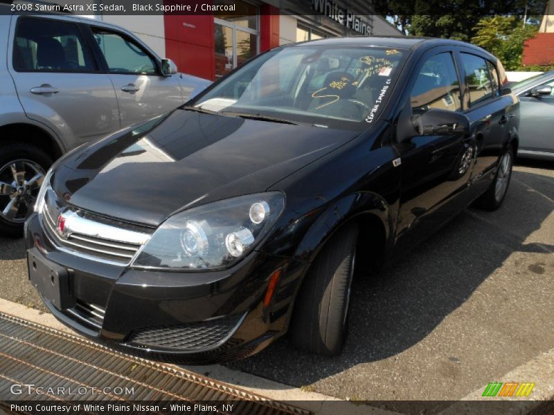 Black Sapphire / Charcoal 2008 Saturn Astra XE Sedan