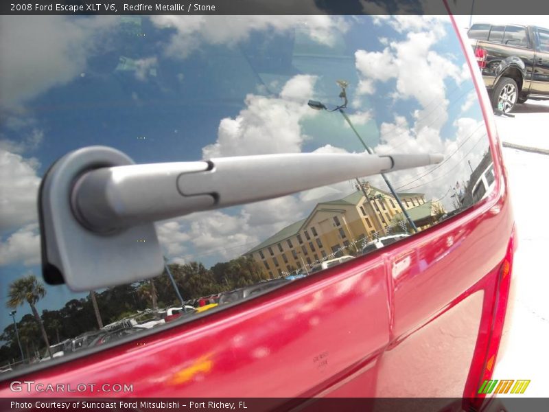 Redfire Metallic / Stone 2008 Ford Escape XLT V6