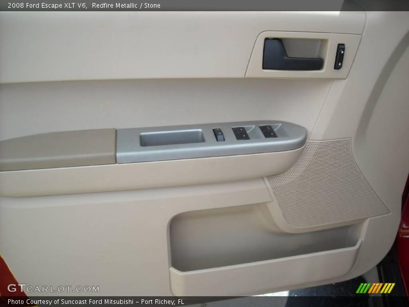 Redfire Metallic / Stone 2008 Ford Escape XLT V6