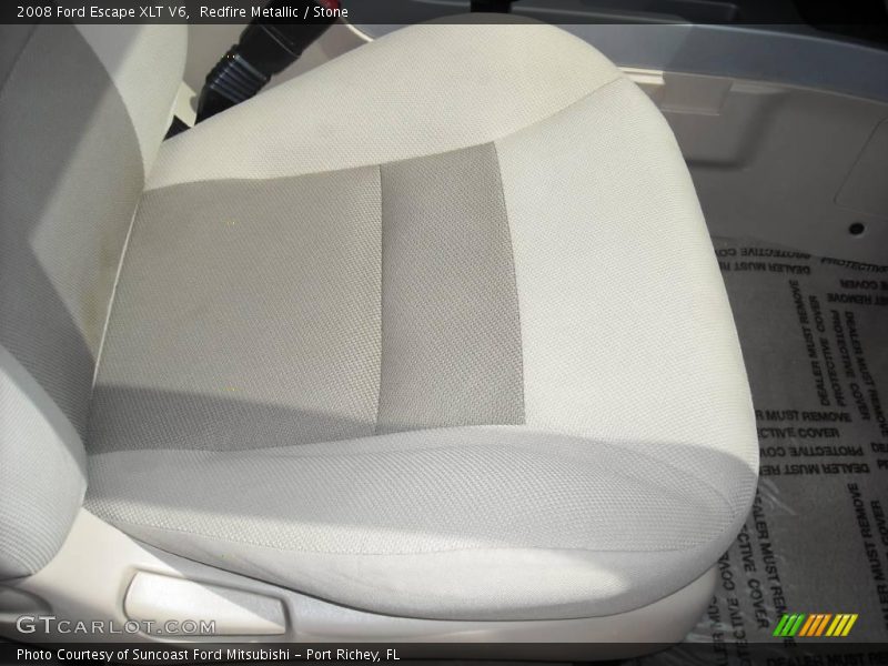 Redfire Metallic / Stone 2008 Ford Escape XLT V6