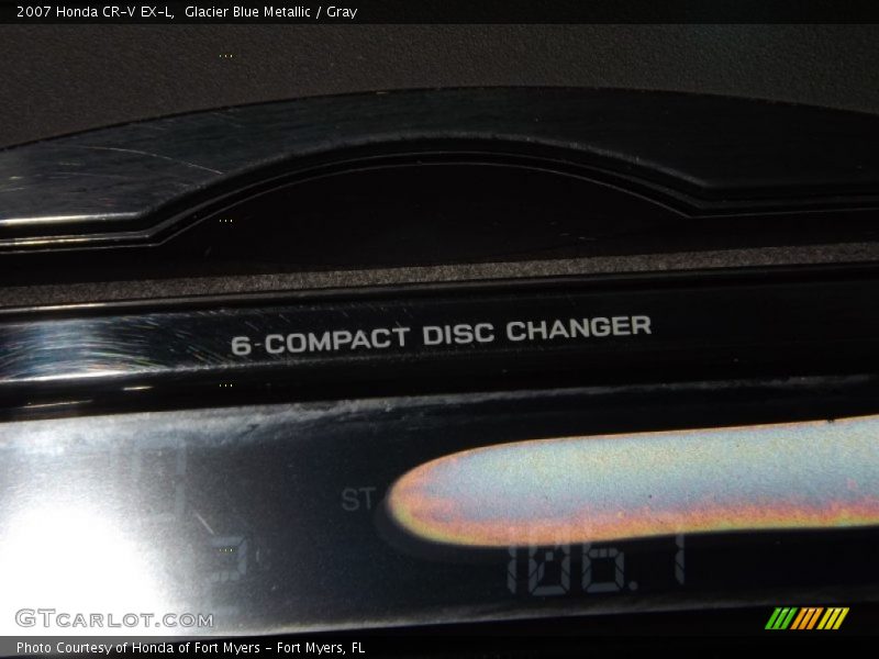 Glacier Blue Metallic / Gray 2007 Honda CR-V EX-L