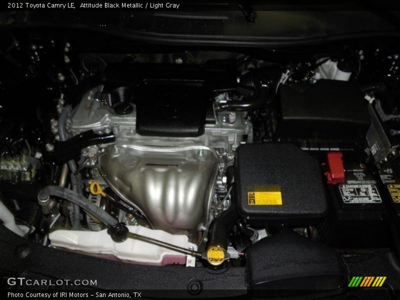 Attitude Black Metallic / Light Gray 2012 Toyota Camry LE