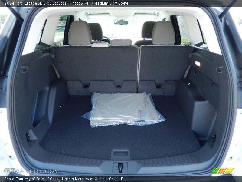 Ingot Silver / Medium Light Stone 2014 Ford Escape SE 2.0L EcoBoost