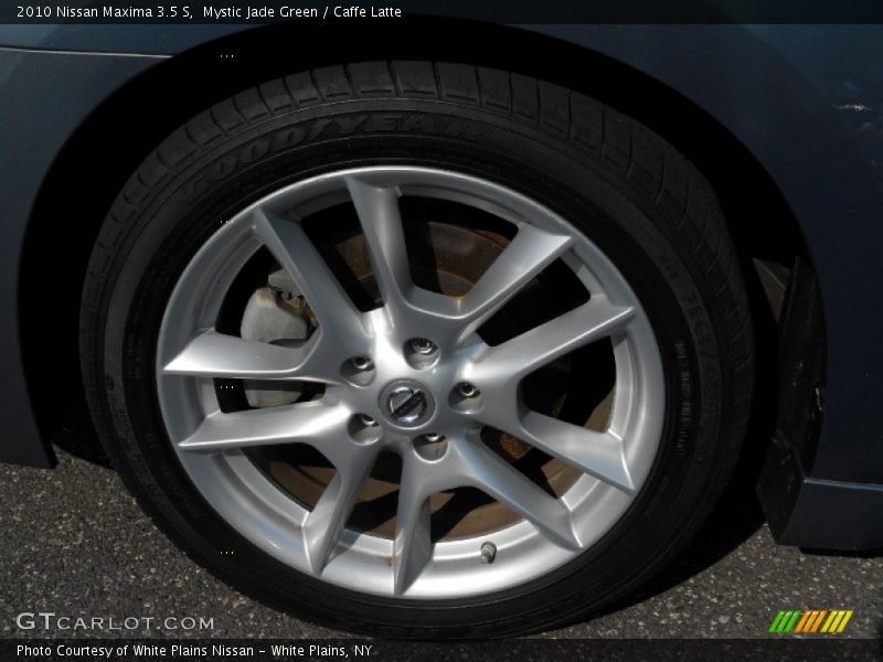 Mystic Jade Green / Caffe Latte 2010 Nissan Maxima 3.5 S
