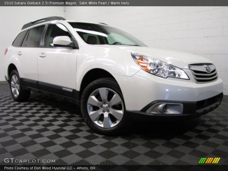 Front 3/4 View of 2010 Outback 2.5i Premium Wagon