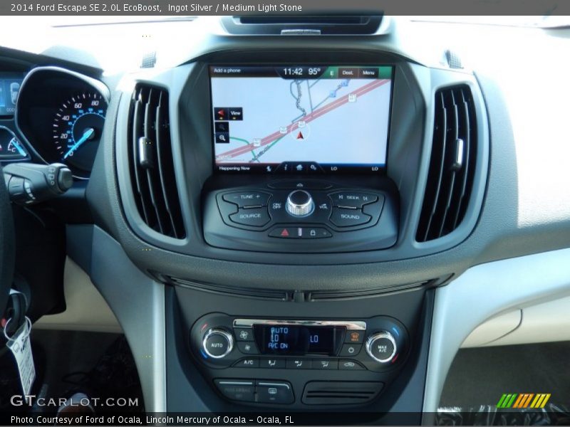 Ingot Silver / Medium Light Stone 2014 Ford Escape SE 2.0L EcoBoost