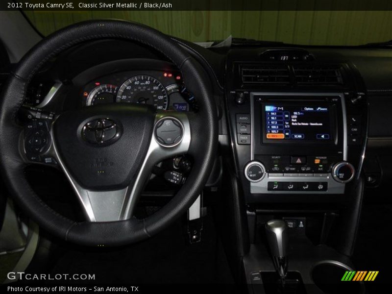 Classic Silver Metallic / Black/Ash 2012 Toyota Camry SE