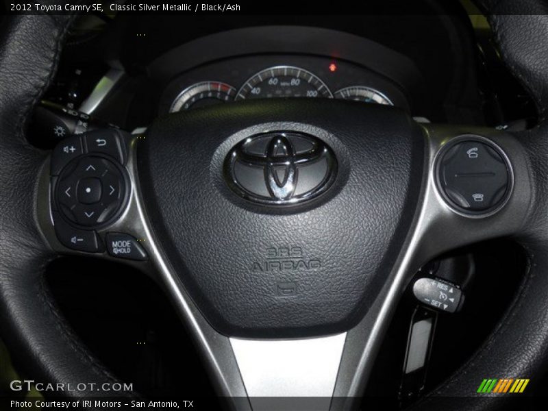 Classic Silver Metallic / Black/Ash 2012 Toyota Camry SE