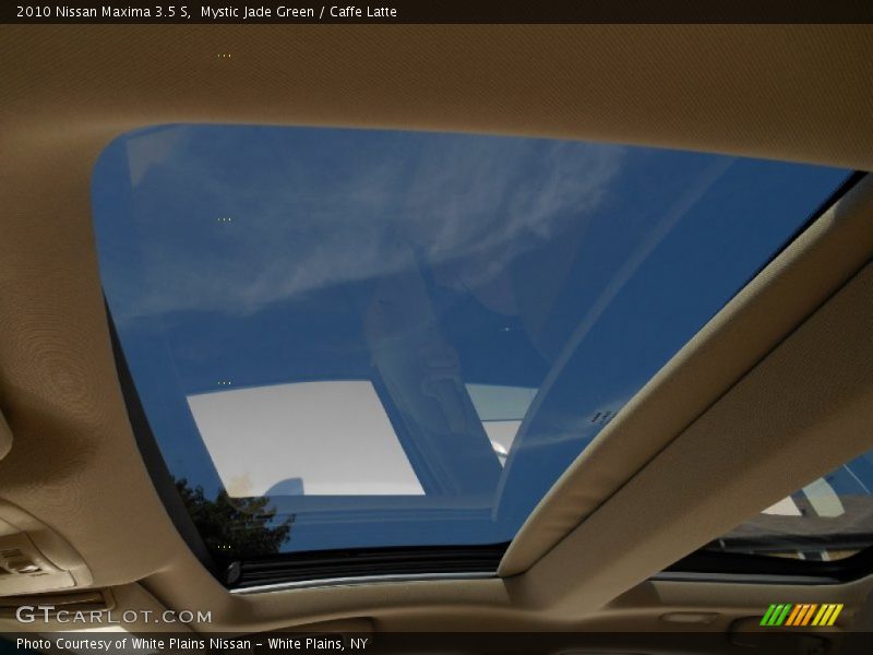 Mystic Jade Green / Caffe Latte 2010 Nissan Maxima 3.5 S